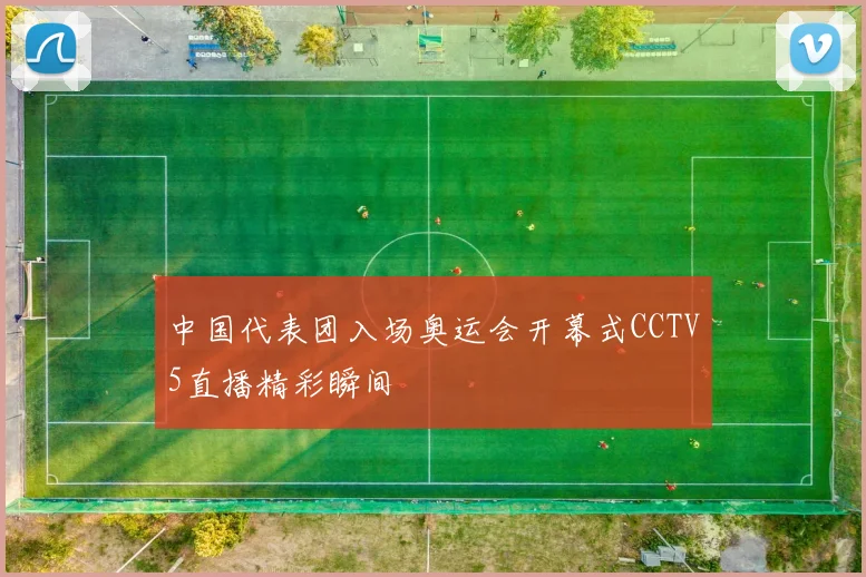 中国代表团入场奥运会开幕式CCTV5直播精彩瞬间